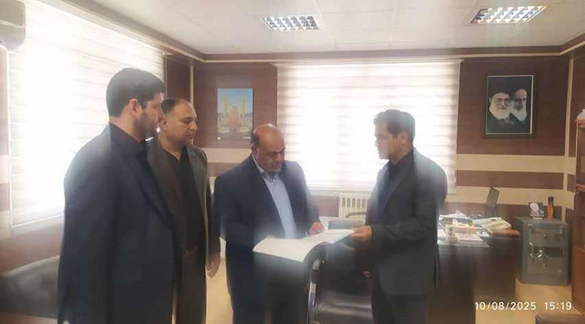 مراسم معارفه شهردار جدید سومار برگزار شد